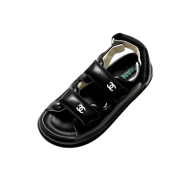 CHANEL Stylish Sandal Women's Black
