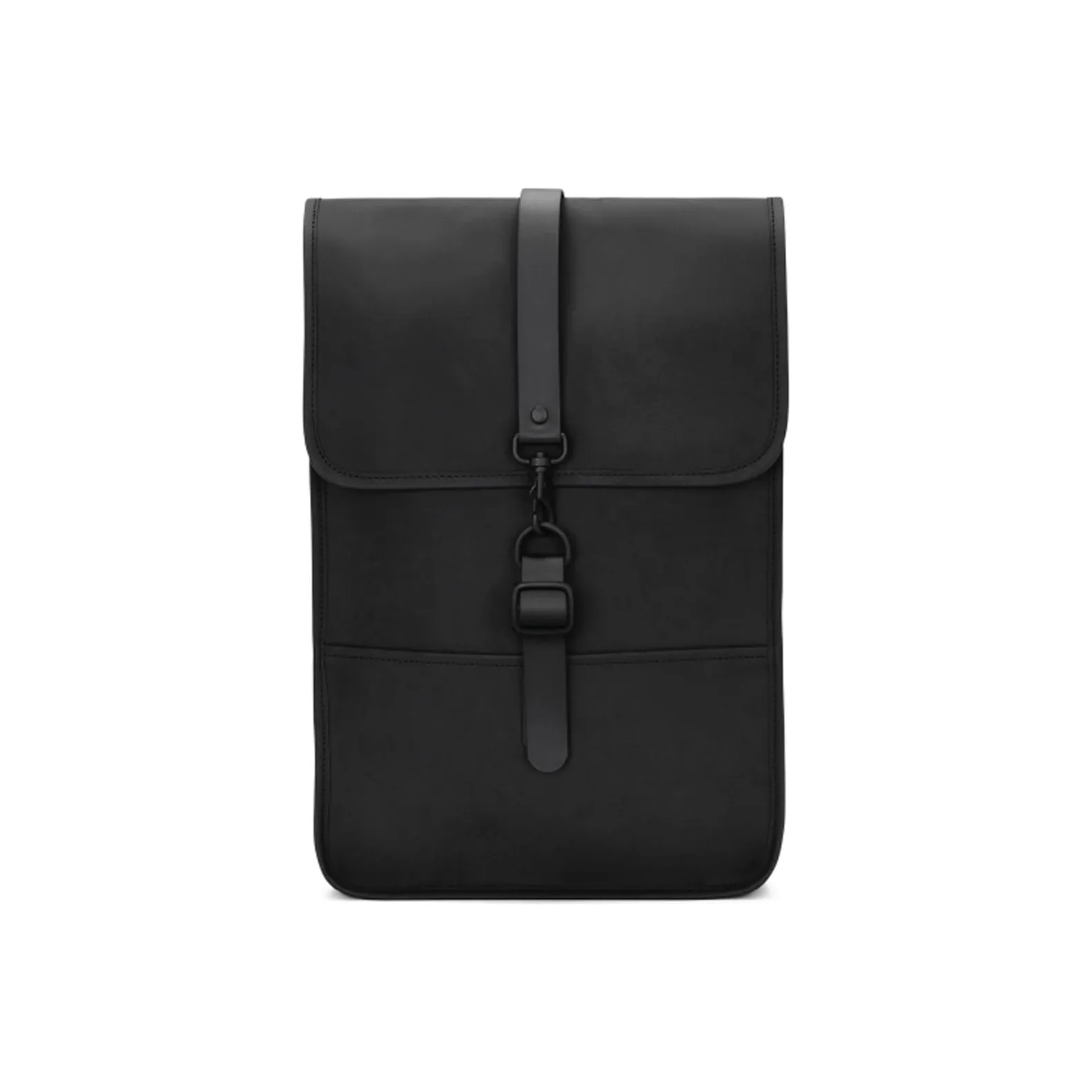 Rains Полиэстер Рюкзак Средний Унисекс Черный