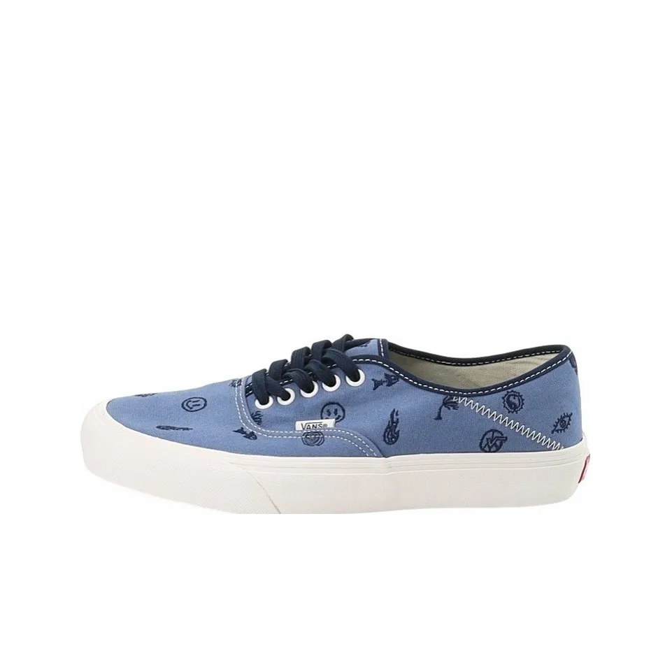 VANS Authentic SF Low Top Скейтборд Кроссовки Unisex Blue