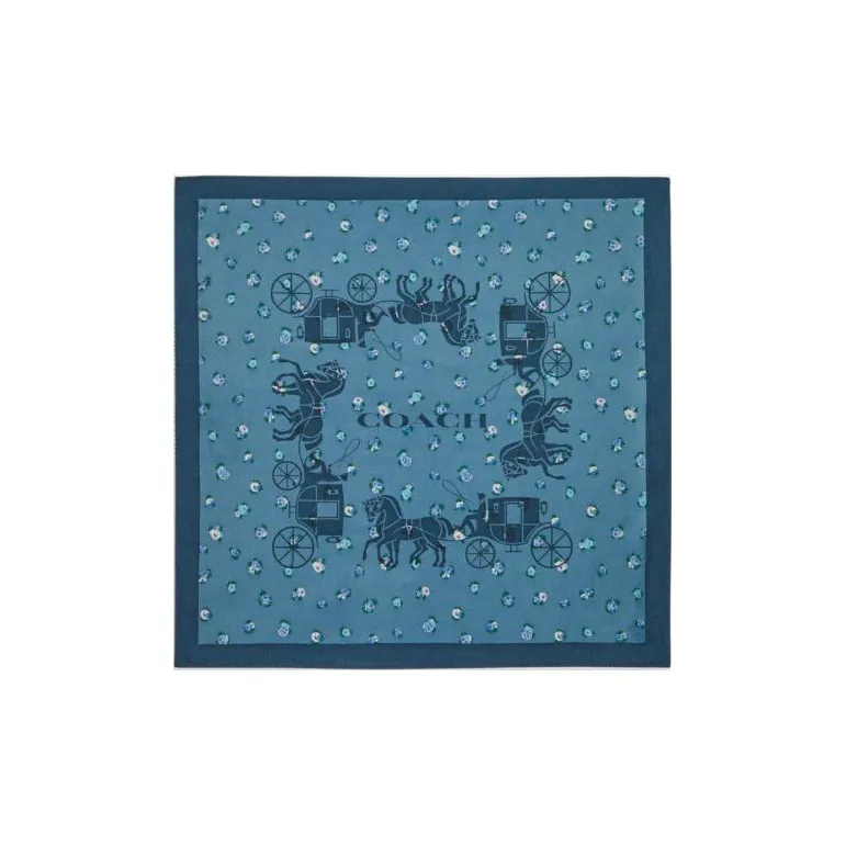 COACH Шелковые шарфы для женщин