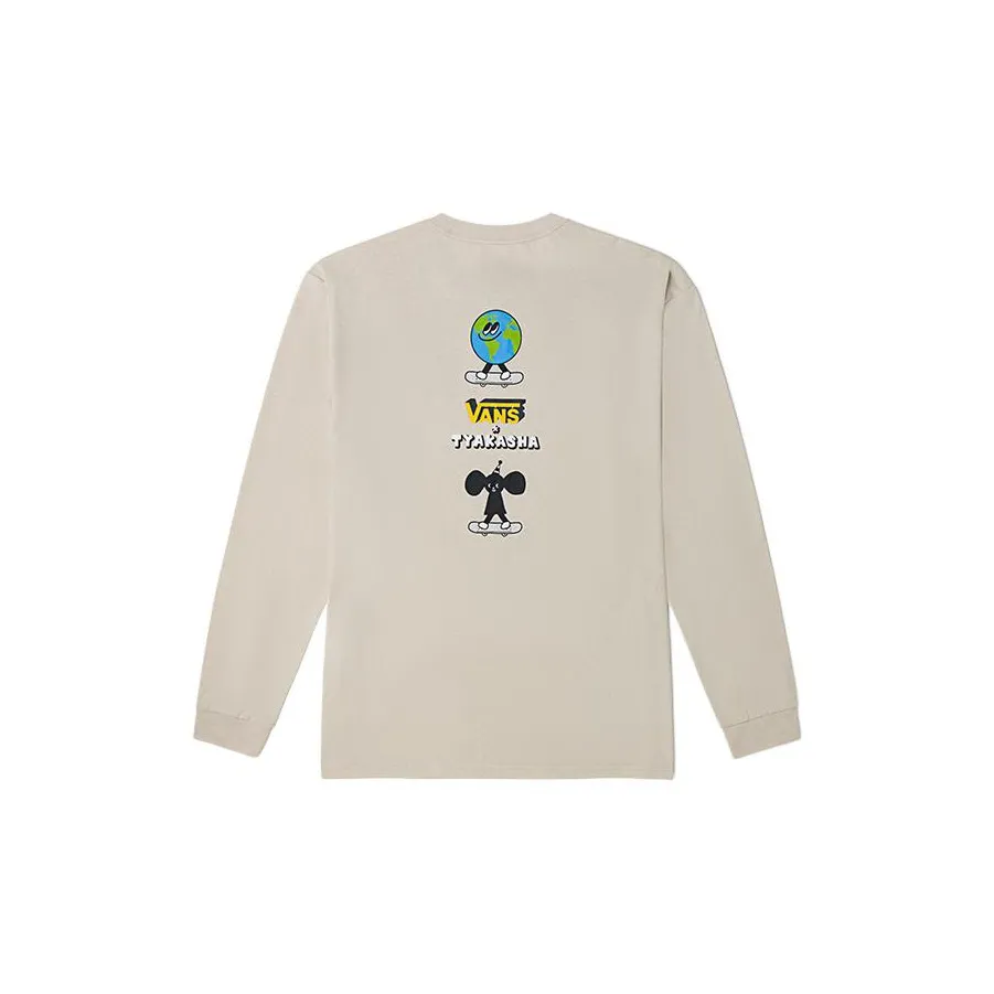 VANS ARTIST Коллаборация T-рубашка унисекс овсяный
