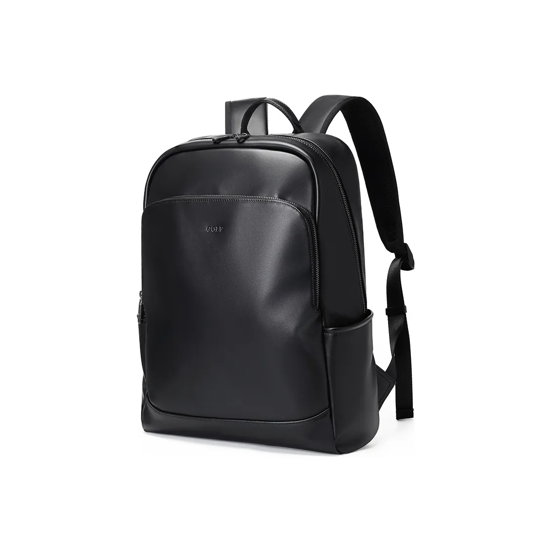 GOLF Синтетическая кожа Рюкзак Большой Мужской Черный Тускло-серый