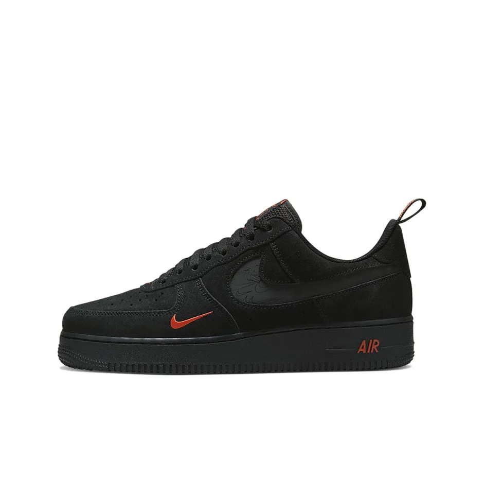 Nike Air Force 1 Low '07 LV8 'Multi Swoosh Black Crimson'