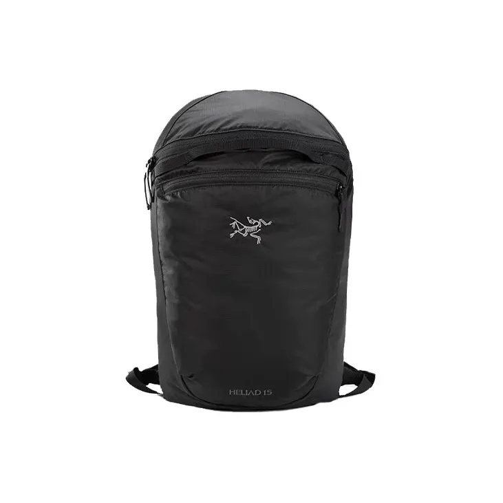 Arcteryx Nylon Outdoor Hiking Bag Backpack Regular Unisex Black