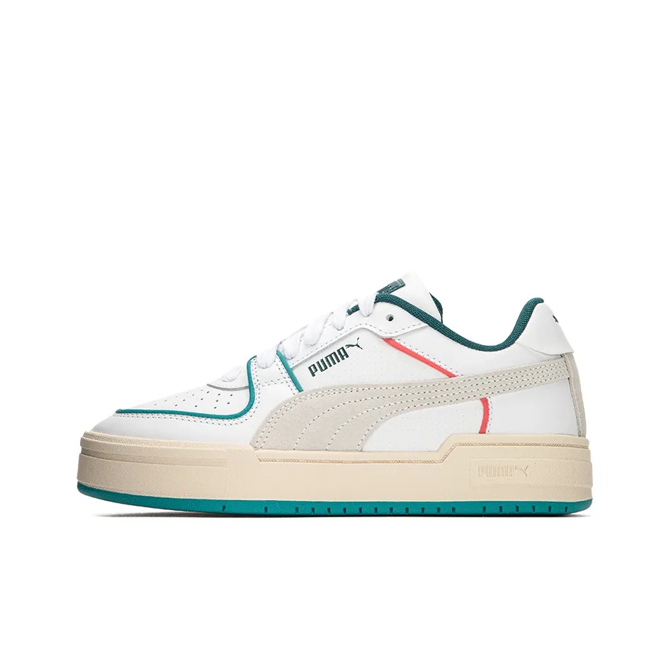 PUMA Ca Pro Ретро Sun Низкие Кроссовки для скейтбординга Унисекс Белый Синий Серый