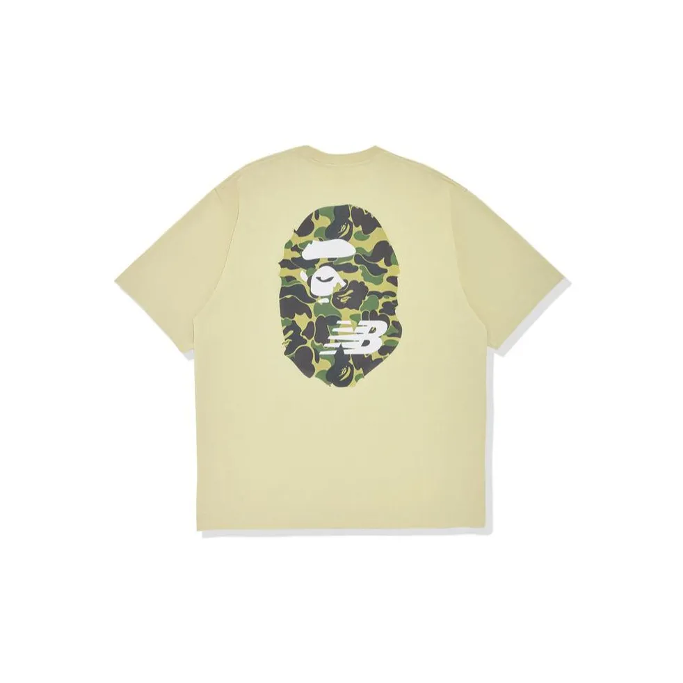 A BATHING APE x New Balance совместная футболка мужская