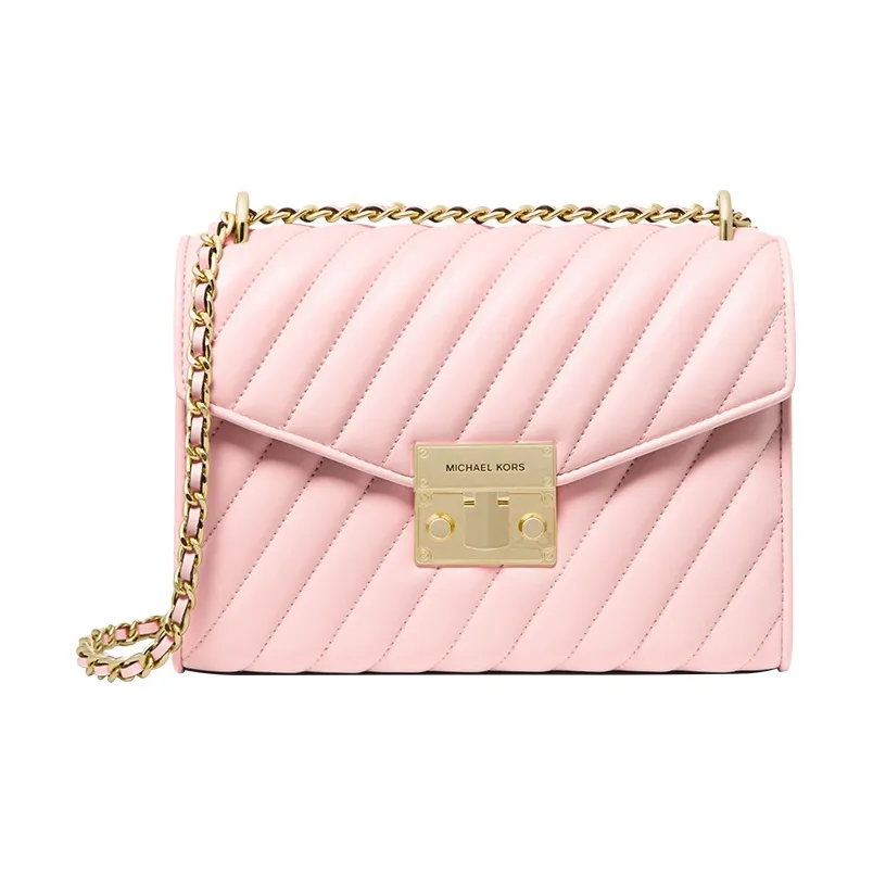 MICHAEL KORS Сумка через плечо из искусственной кожи среднего размера женская цвет вишневый цветок розовый