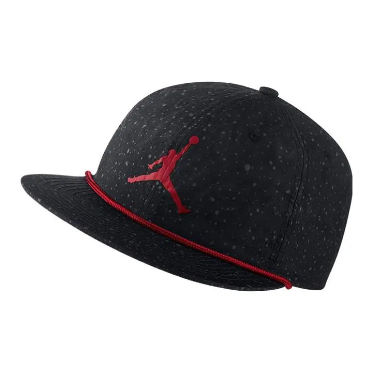 Jordan Cotton Baseball Caps Unisex Black