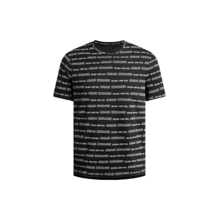 ARMANI EXCHANGEAE SS22 T Рубашка Мужская Черная