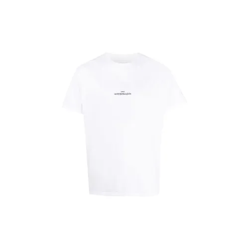 Maison Margiela Белая Мужская Рубашка