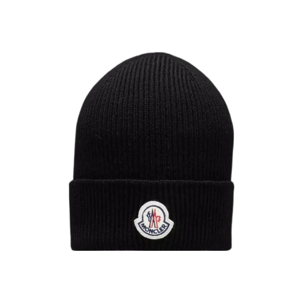 MONCLER Шерсть Бини Черный Мужской