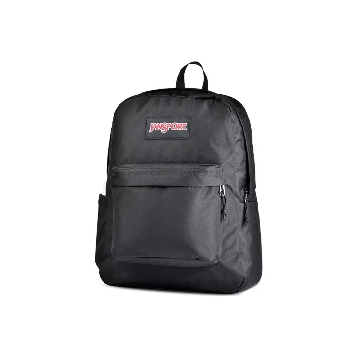 JanSport Polyester Backpack Medium Size Unisex Black