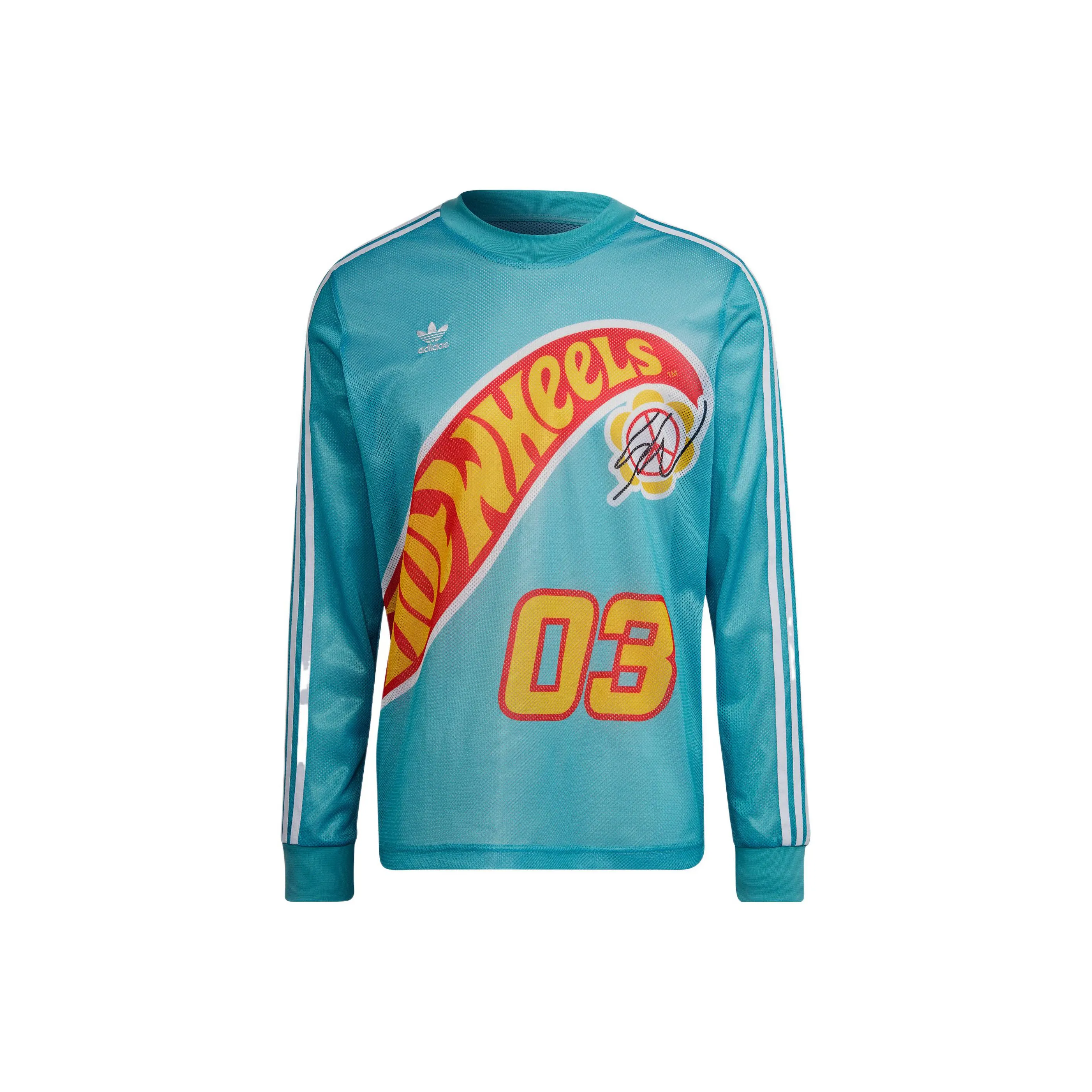 Adidas Originals SEAN WOTHERSPOON X HOT WHEELS T Shirt Men's Blue