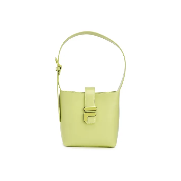 FILA Ткань Сумка Сумка через плечо Сумка через плечо Стандартная Женская Светлая Горчично-желтая