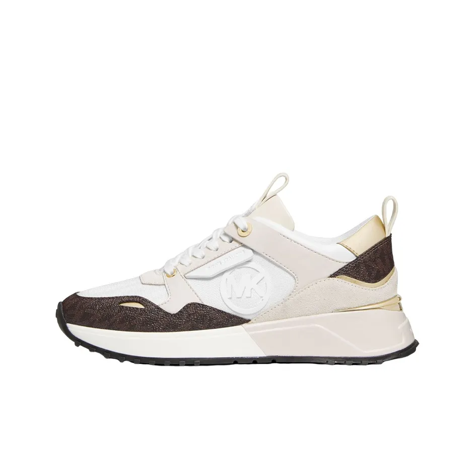 MICHAEL KORS Theo Low Top Casual Shoes Women's Pure White