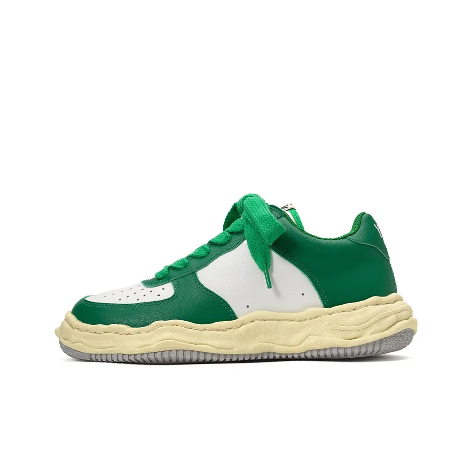 MIHARA YASUHIRO Коллаборация Коллекция WAYNE Стильные Скейтборды Унисекс Белый Зеленый