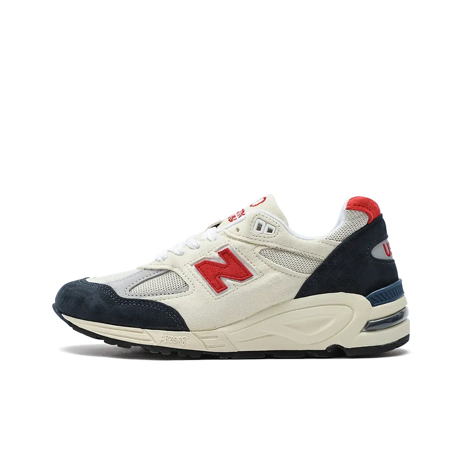 New Balance 990V2 'Teddy Santis   Navy/Red' Sneakers