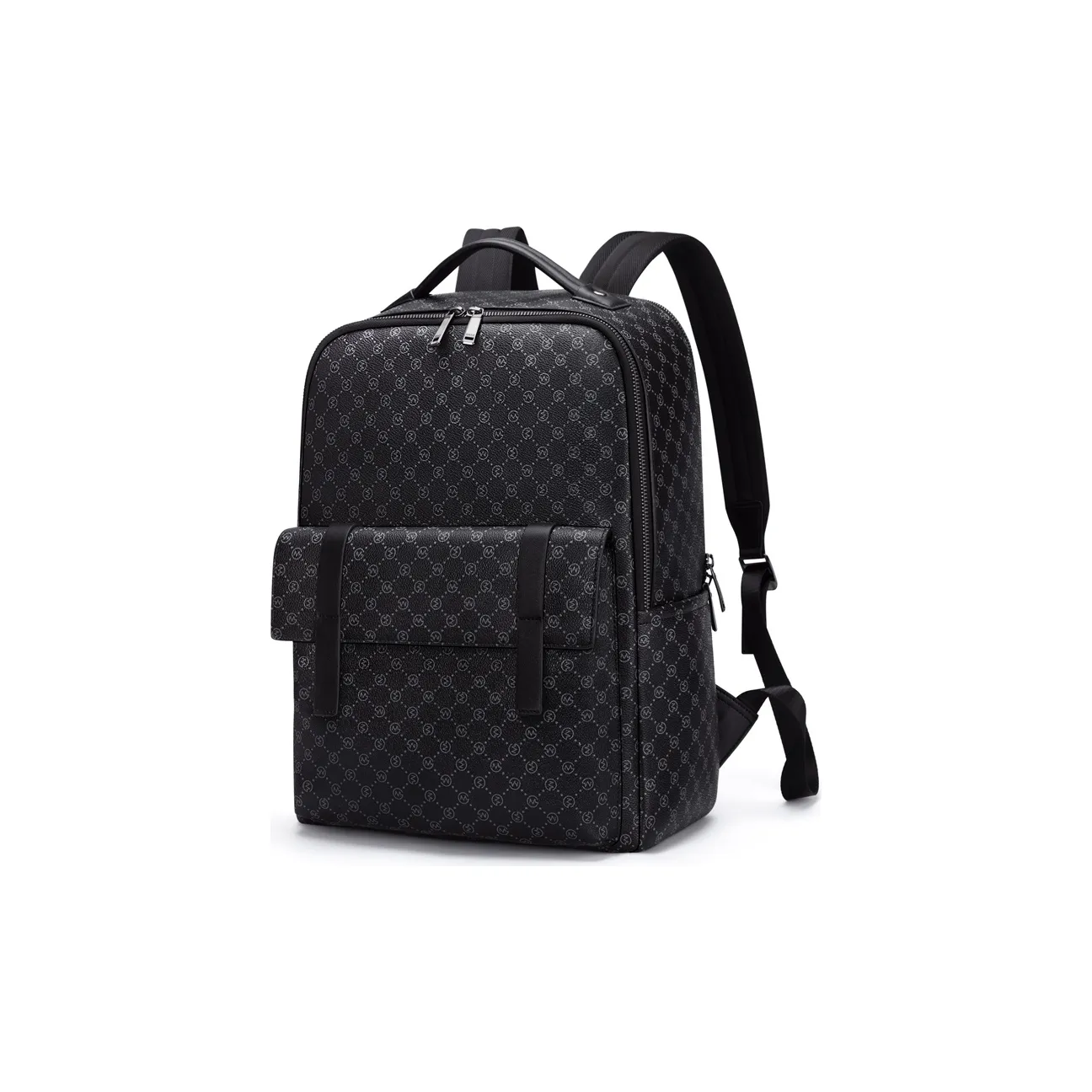 GOLF PVC Luggage Backpack Tubas Men's Black