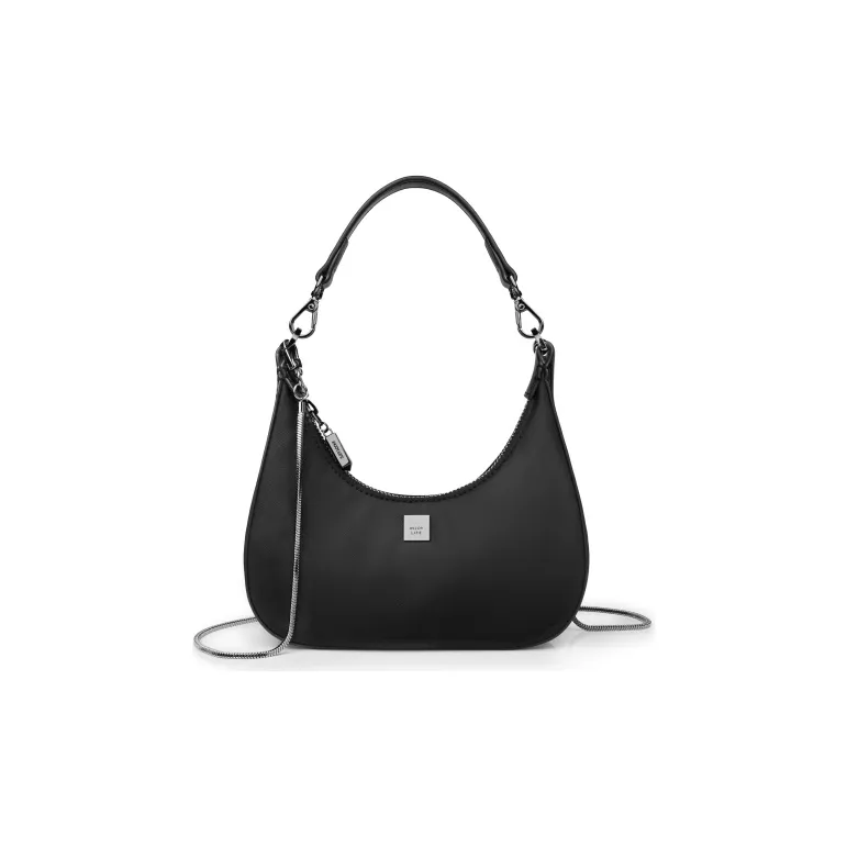 INJOYLIFE Сумка из нейлона с цепочкой сумка-хобо сумка через плечо сумка на плечо сумка-тоут сумка через плечо сумка на плечо мини женская черная