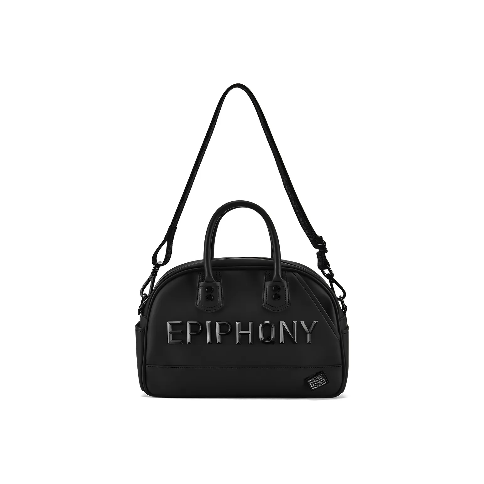 EPIPHQNY PU Cloud Bag, Handbag, Shoulder Bag Medium Size Women's Black