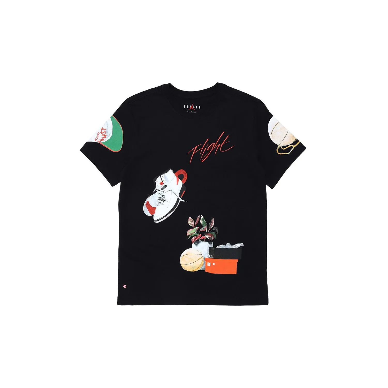 Jordan Set-in Sleeve T-Shirt Men's Black