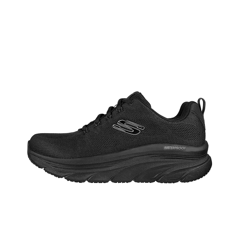 Skechers Relaxed Fit DLUX WALKER Низкий Топ Повседневная Обувь Женская Черная