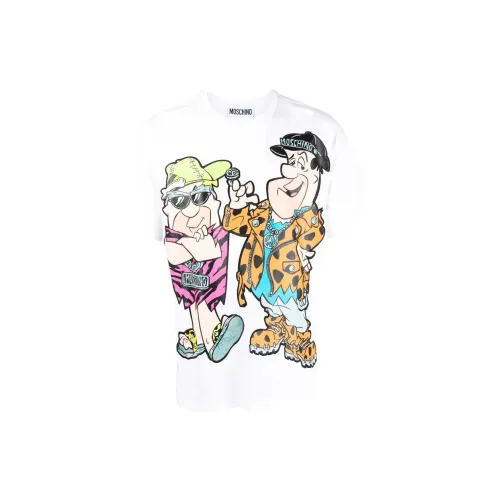 MOSCHINO Белая Мужская Рубашка