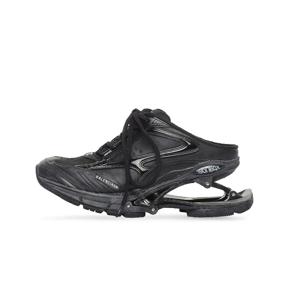 Balenciaga X Pander Low Top Casual Shoes Women's Black