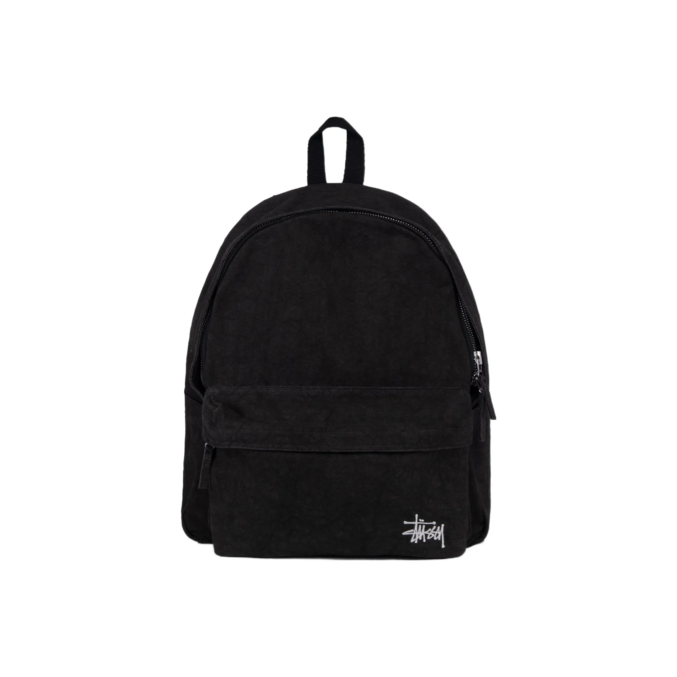 Stussy Canvas Backpack Washed Black