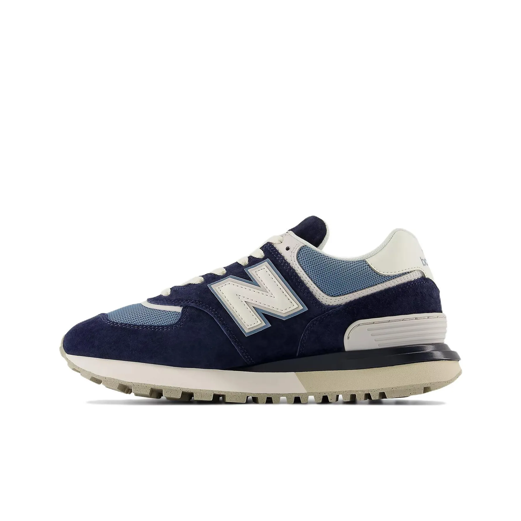 New Balance 574 Legacy Abrasion Resistant Низкий Топ Повседневные Беговые кроссовки Унисекс Синий