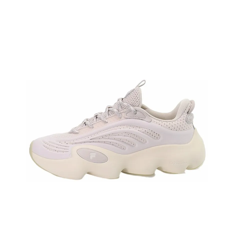 FILA FUSION Ray 3 Low Top Casual Shoes Women's White Sand