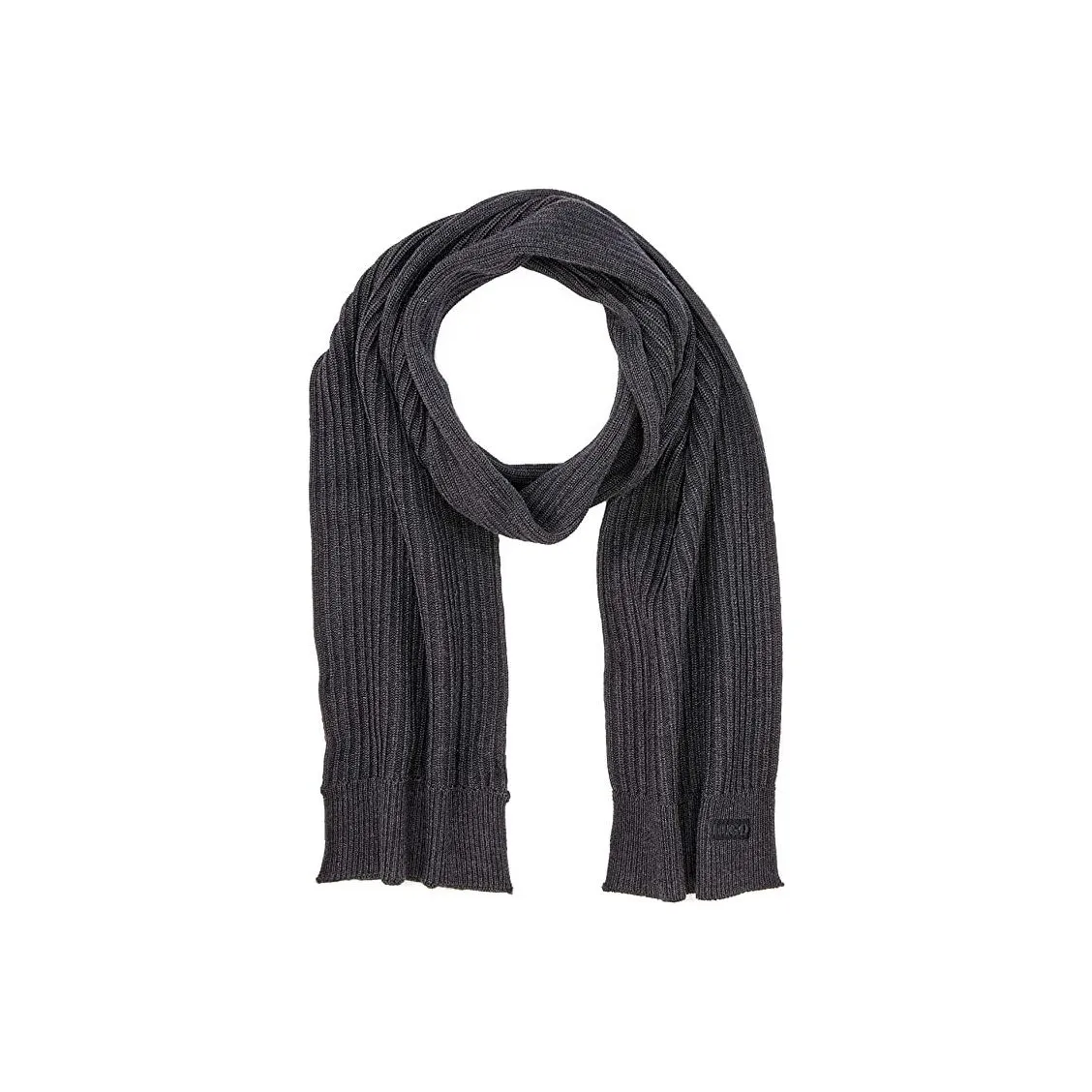 HUGO BOSS Knit Scarves Men's Gray