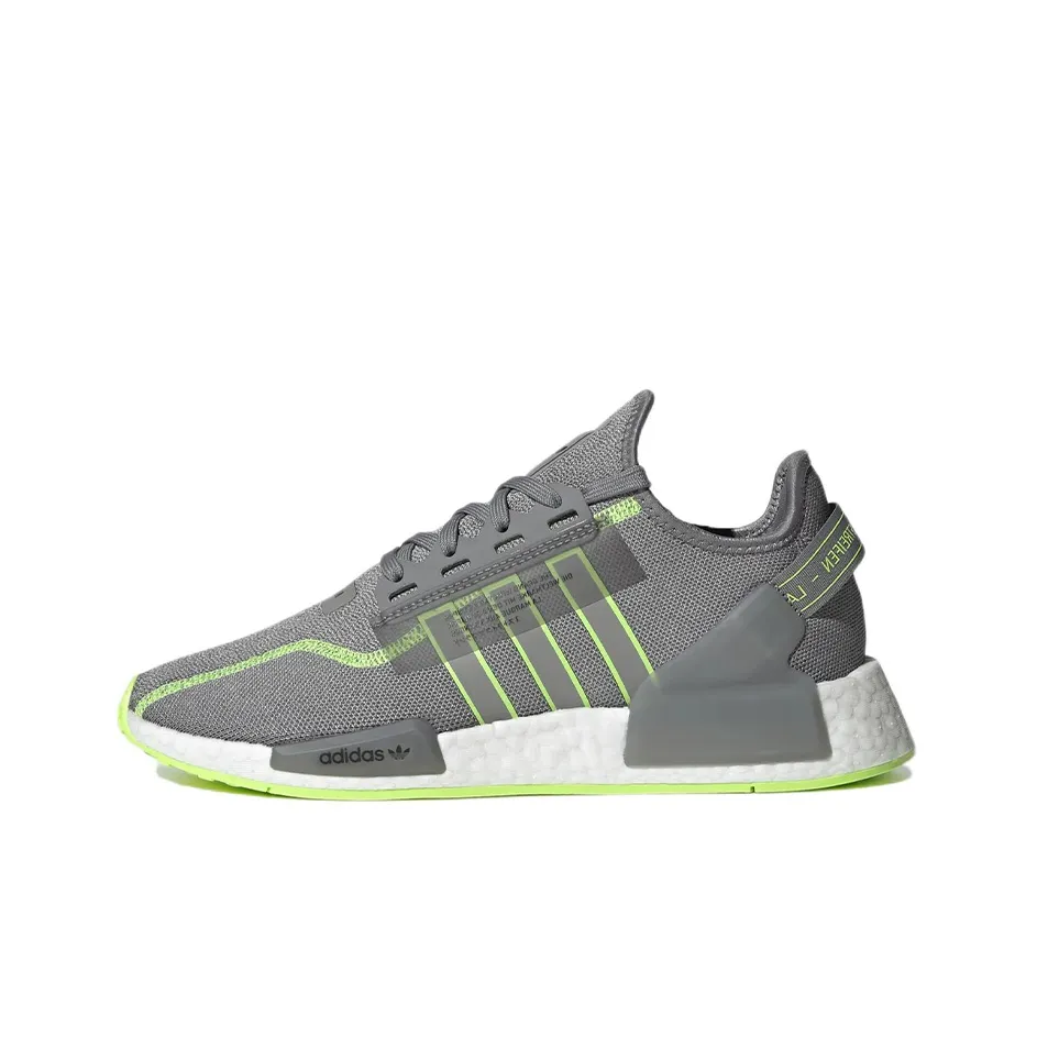 Adidas NMD_R1 V2 'Grey Signal Green'