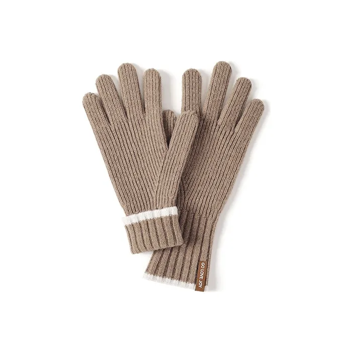 AAJF Пряжа Вязаные Перчатки Женские