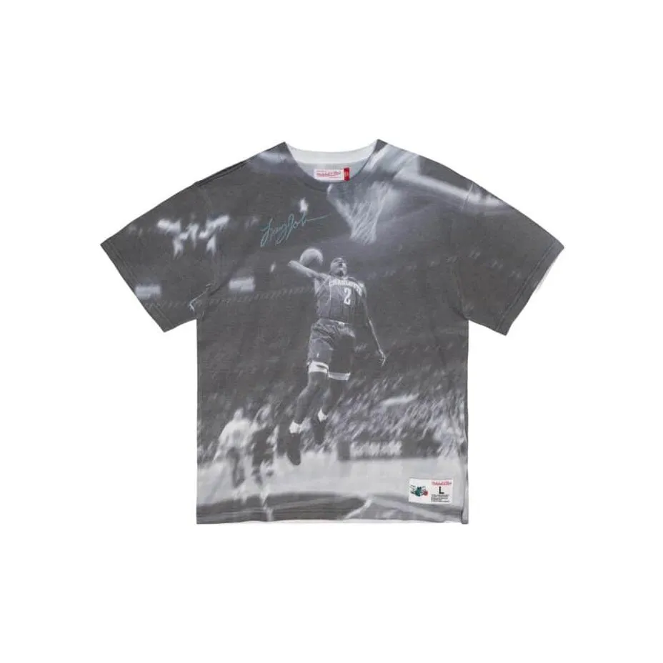 Mitchell & Ness T Shirt Unisex Gray