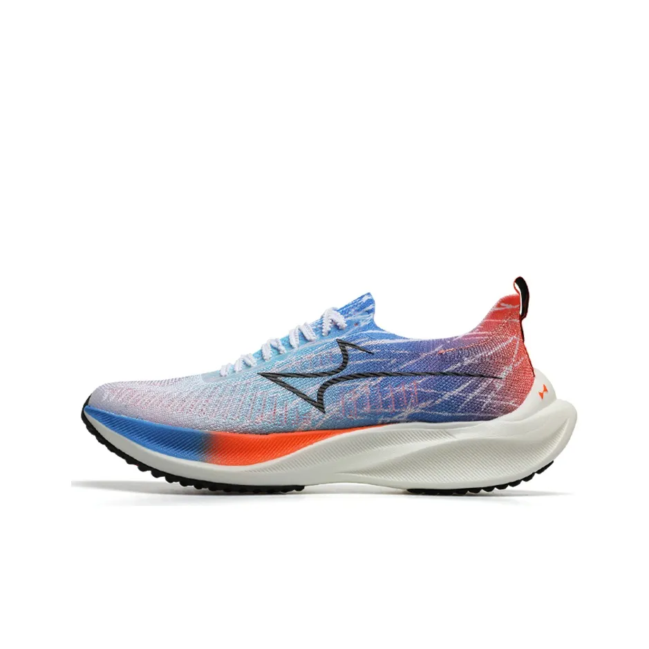 HEALTH Trapeze Racing Беговые кроссовки Низкий топ Белый/Синий/Оранжевый Унисекс