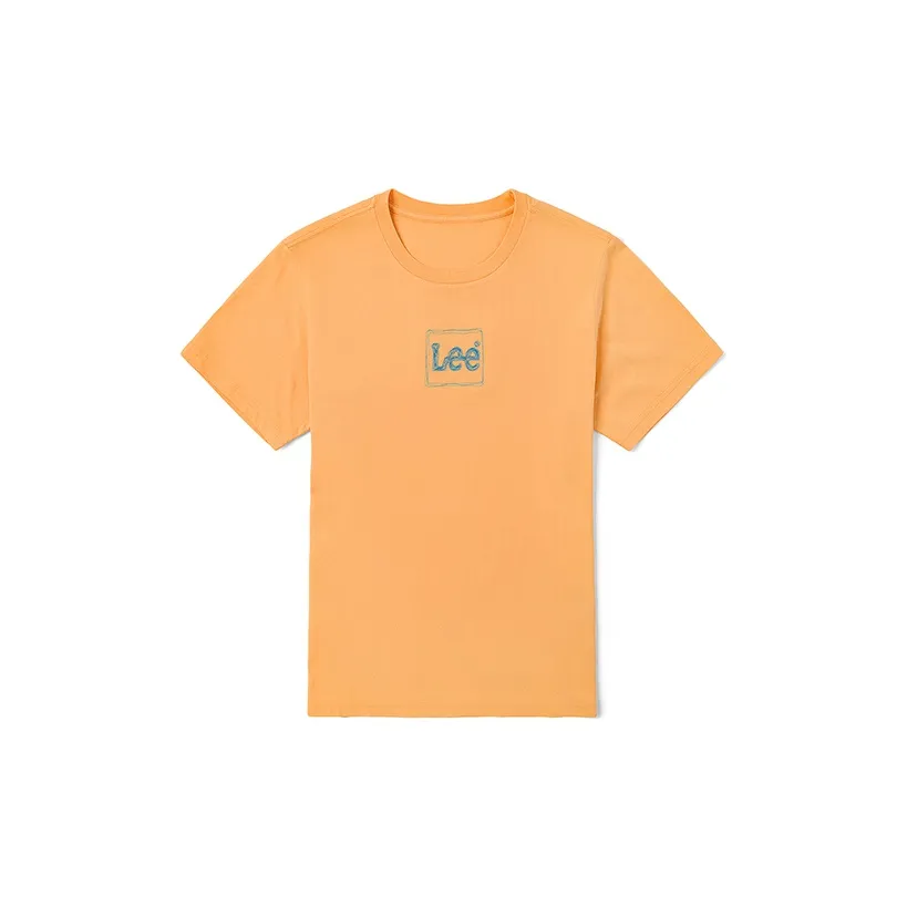 Lee FW22 Straight T Shirt Men's Salmon