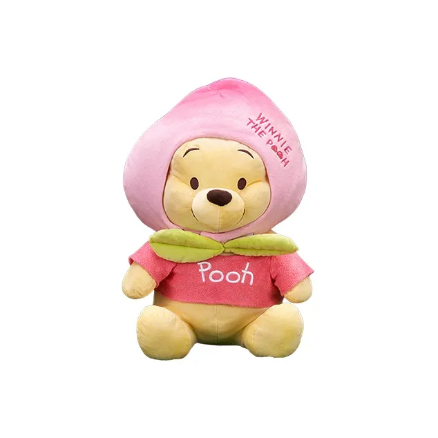 Disney Peach Charm Collection, Winnie The Pooh, Large Size Dolls Plush Doll 35cm/56cm Height 27cm Length