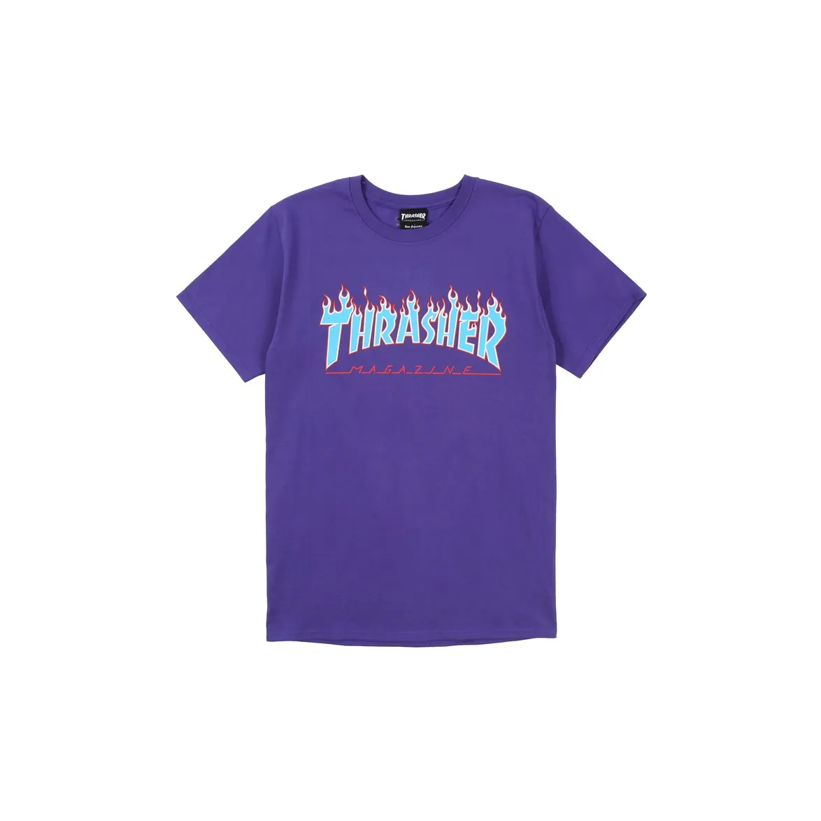 Thrasher T-Shirt Японская версия Унисекс Фиолетовый