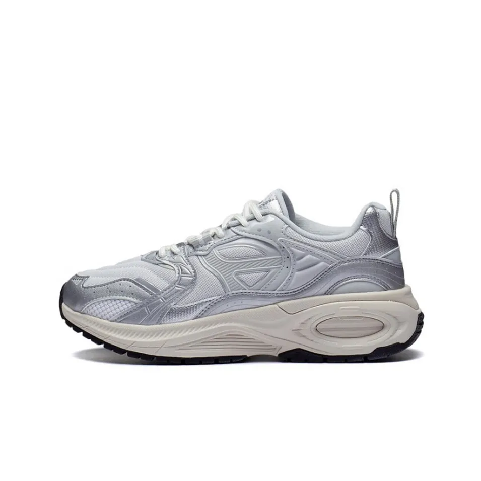 LiNing 92 CICI 92 CICI Cushioning Anti Slip And Wear Resistant Low Top Sports Casual Shoes Women's Gray