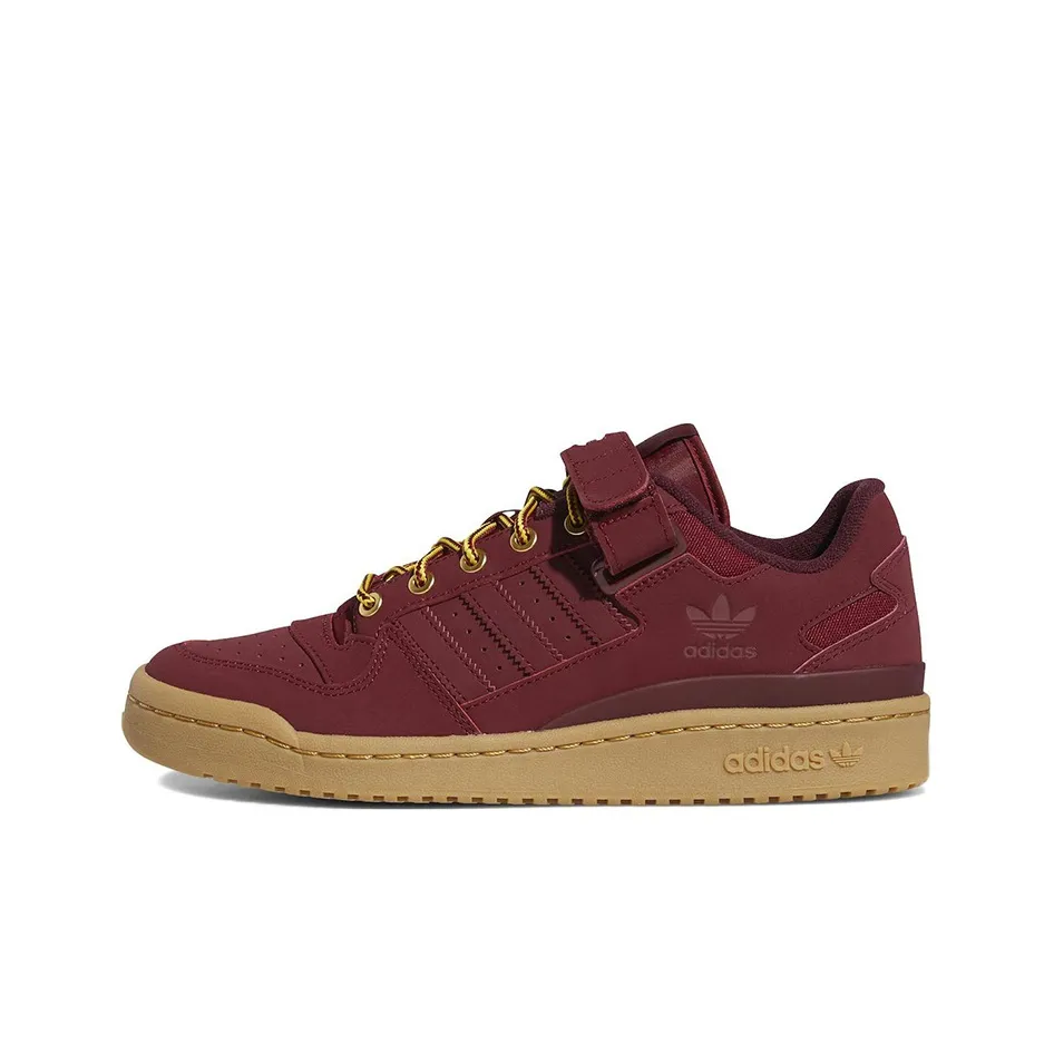 Adidas Forum Low Collegiate Burgundy Gum