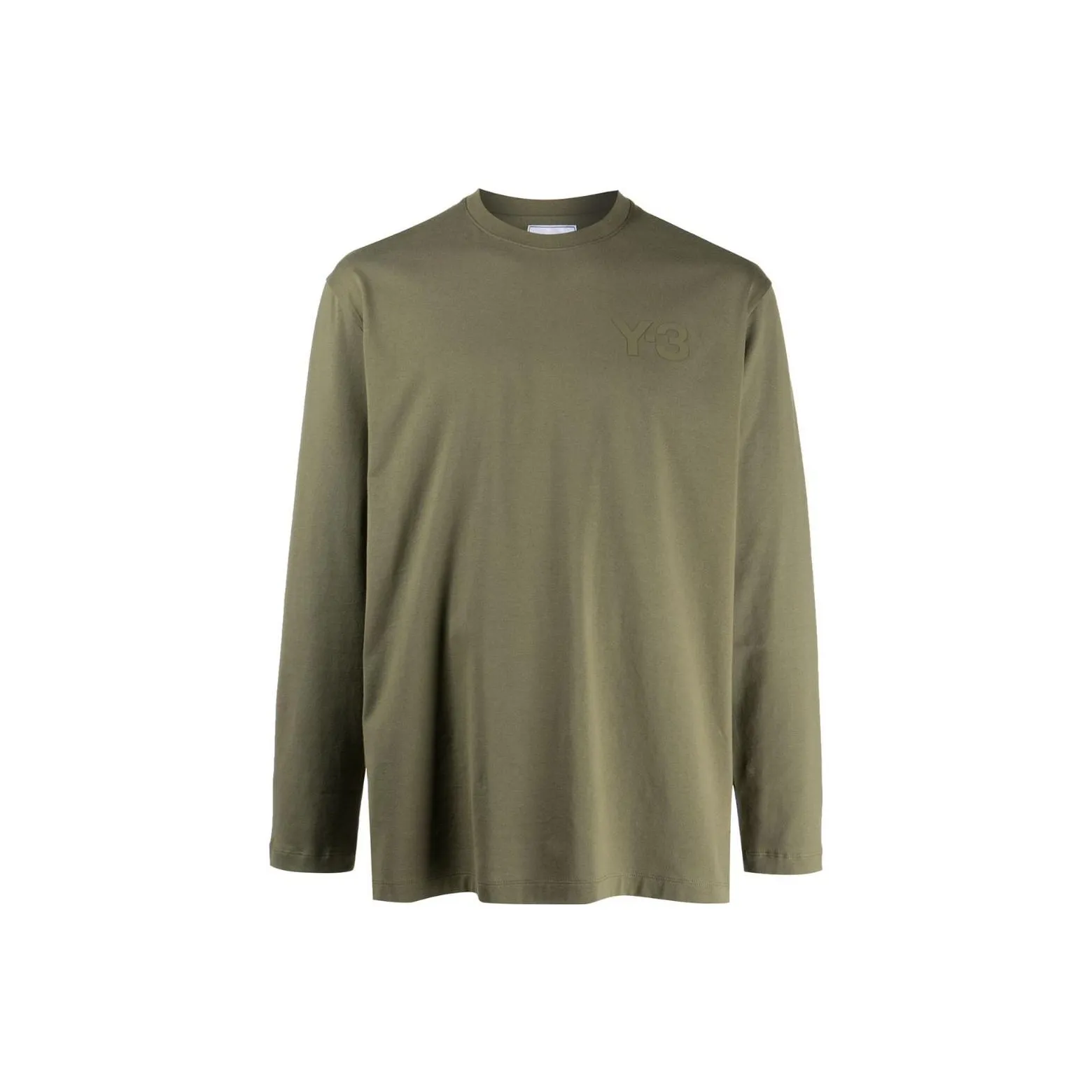 Y 3 T Shirts Men's Olive Green