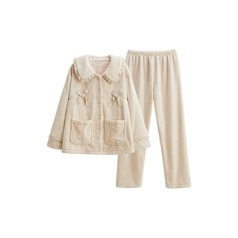 Q'NIANMA Груша Цветение Дождь Женские Пижамные комплекты