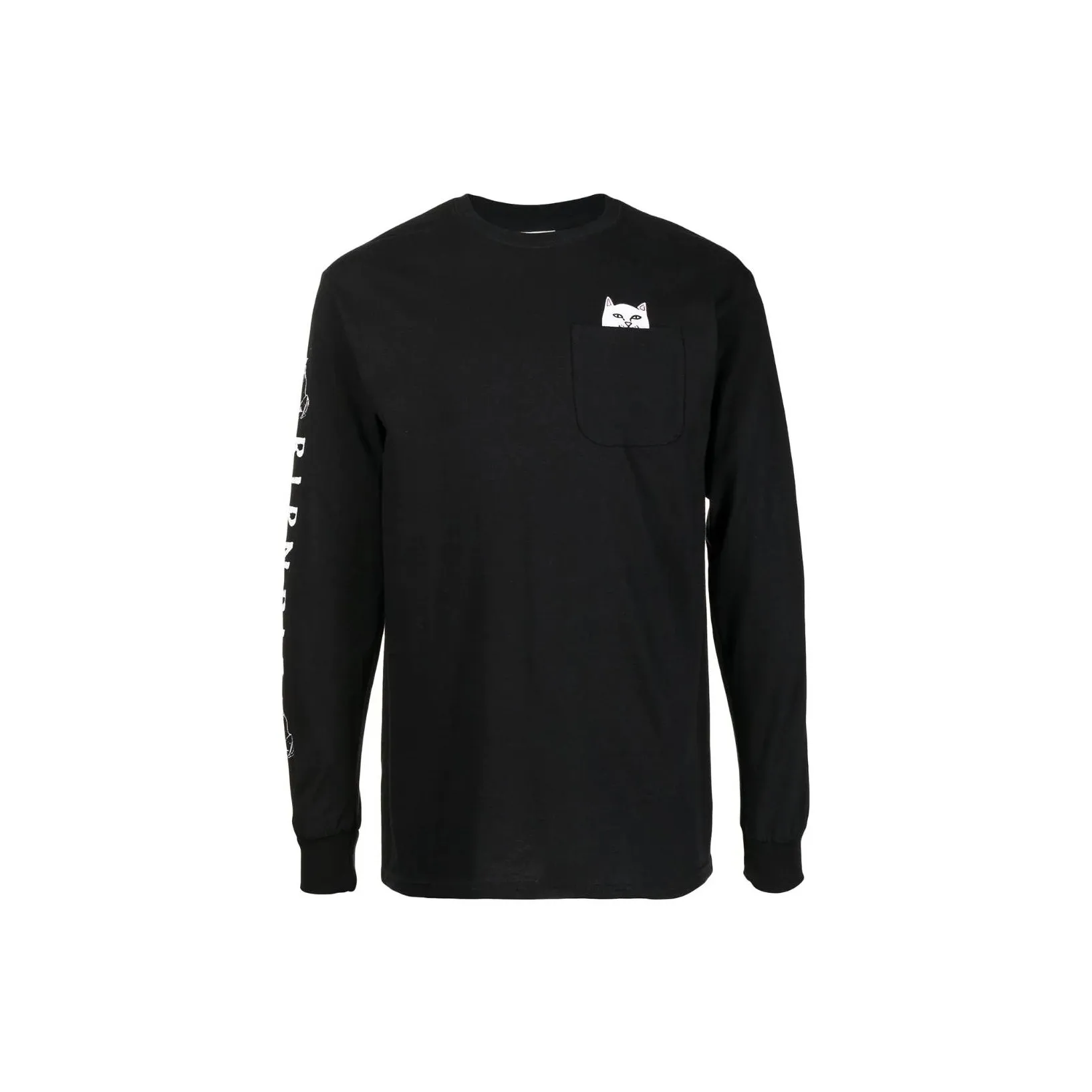 RIPNDIP Черные Мужские T-Рубашки