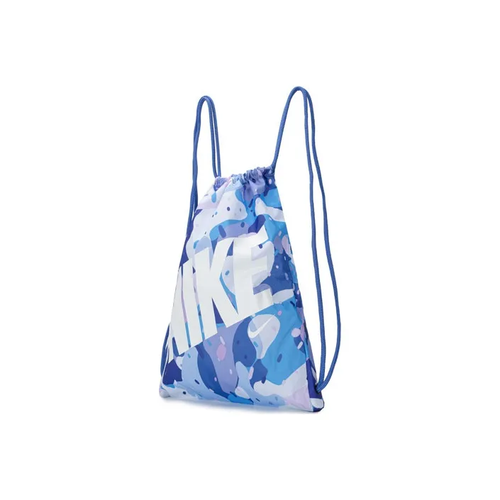 Nike Fabric Drawstring Bag Backpack Unisex Blue