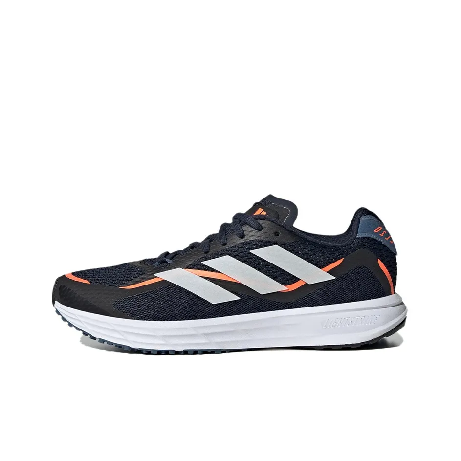 Adidas SL20.3 Running Shoes Men Low Top Black/White/Orange