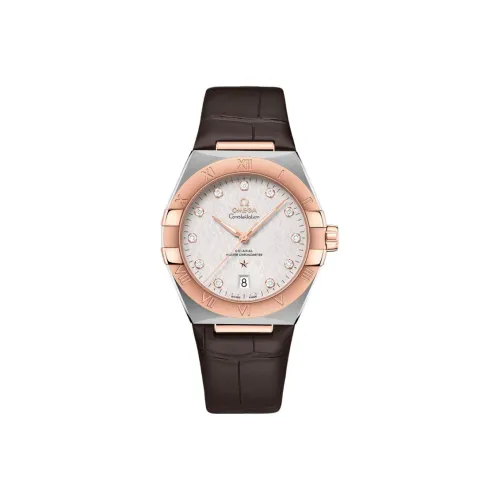 OMEGA Автоматический Механический Movement Мужские Constellation Collection Часы 39 мм Золотой