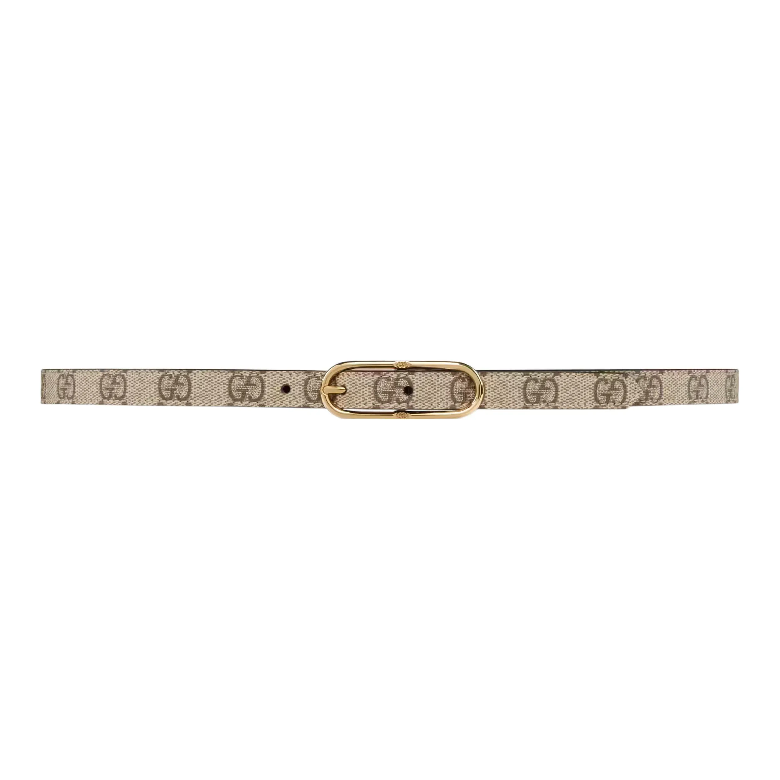 GUCCI GG Supreme Leather Belts Women's Width 1.5CM
