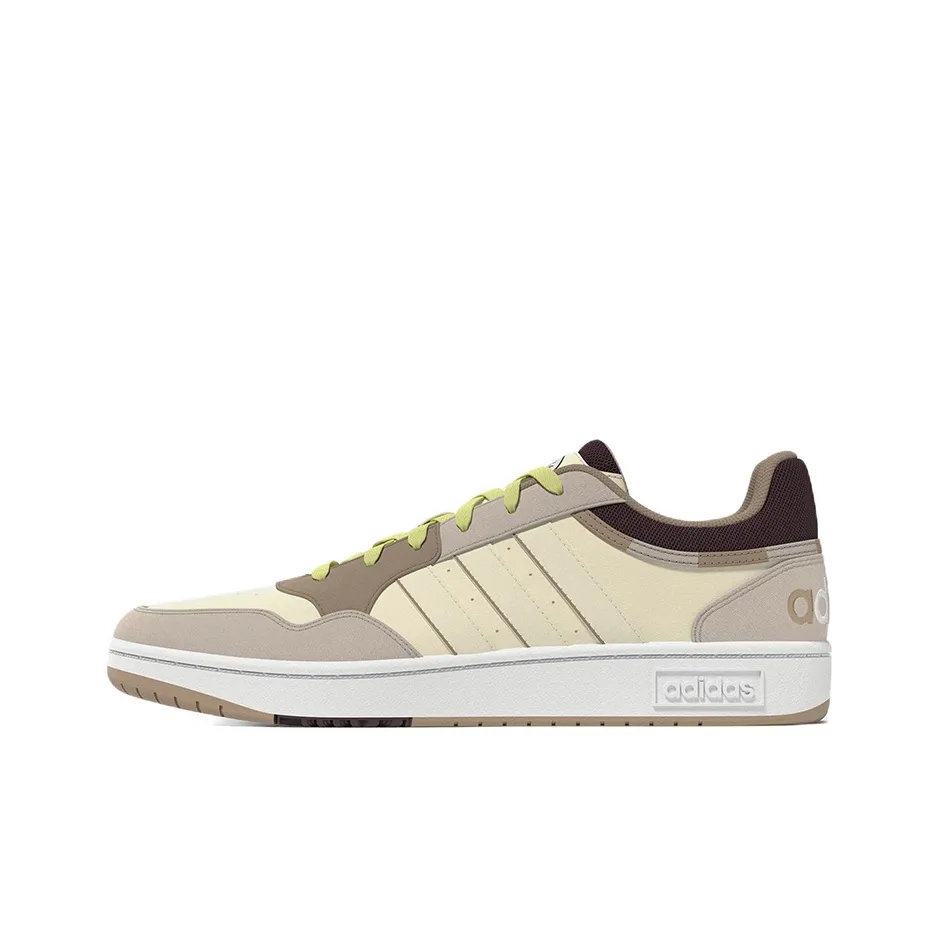 Adidas Hoops 3.0 'Light Yellow Light Brown Black'