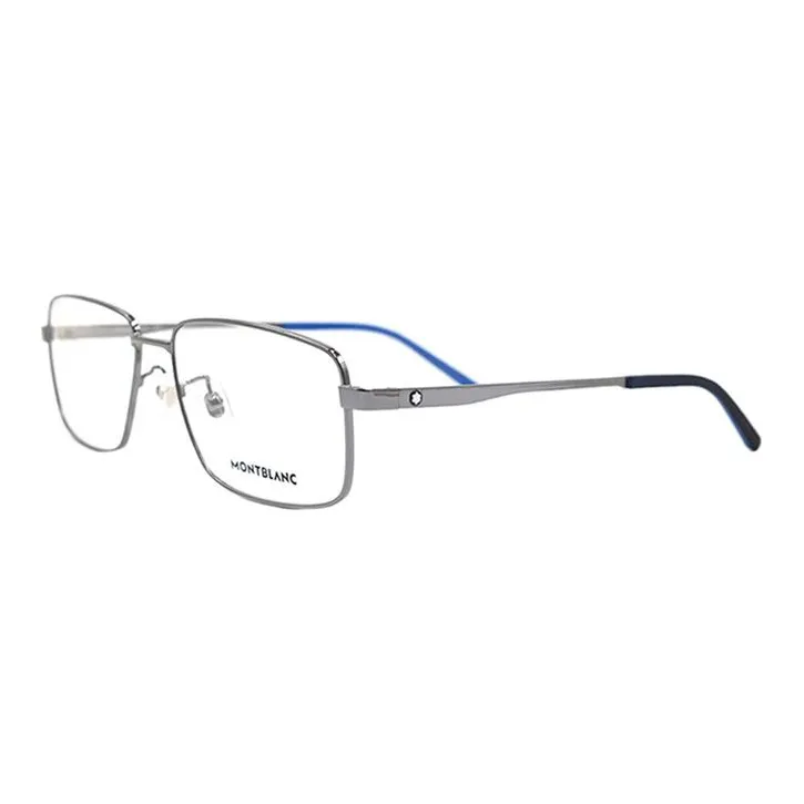 MONTBLANC Eyeglass Frames Men's Metal Gray